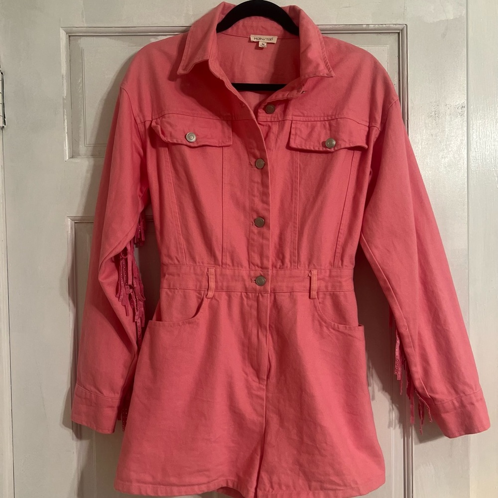 Pink romper